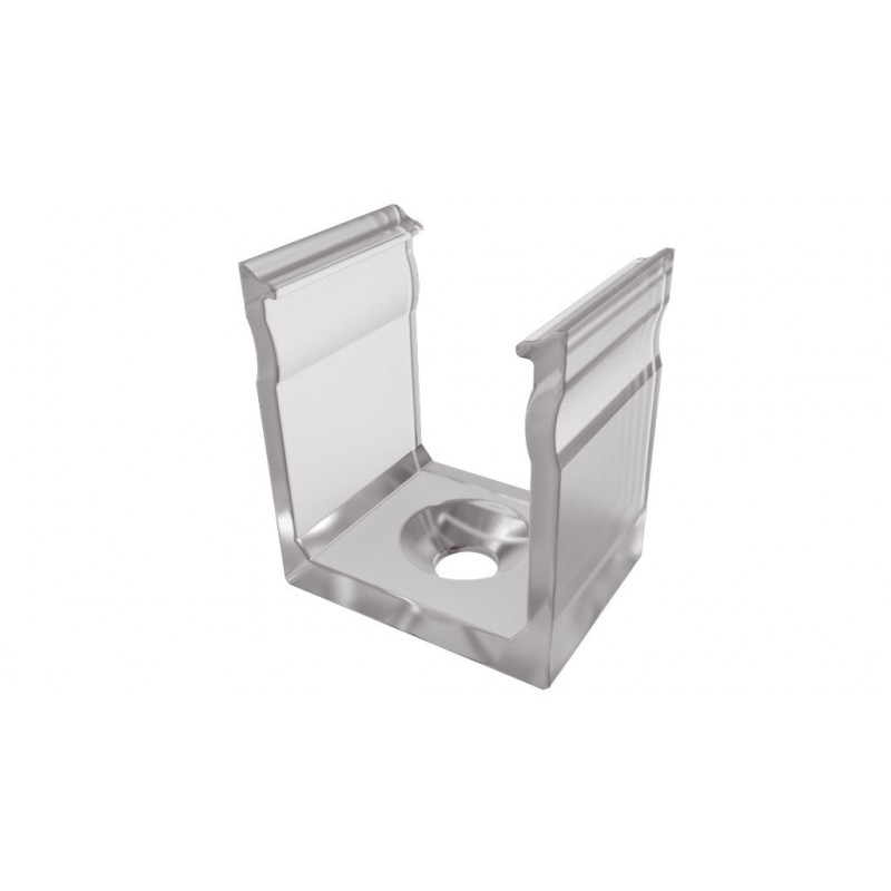 Holder for LED profile LUMINES type Y, transparent