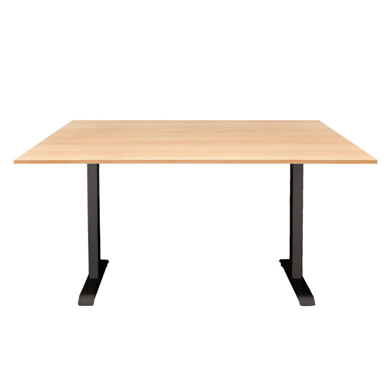 Set of electrically adjustable table: DEXO (black) and...