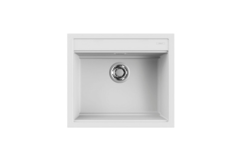 Granite sink  BEST 105 570x510 1V WHITE 96