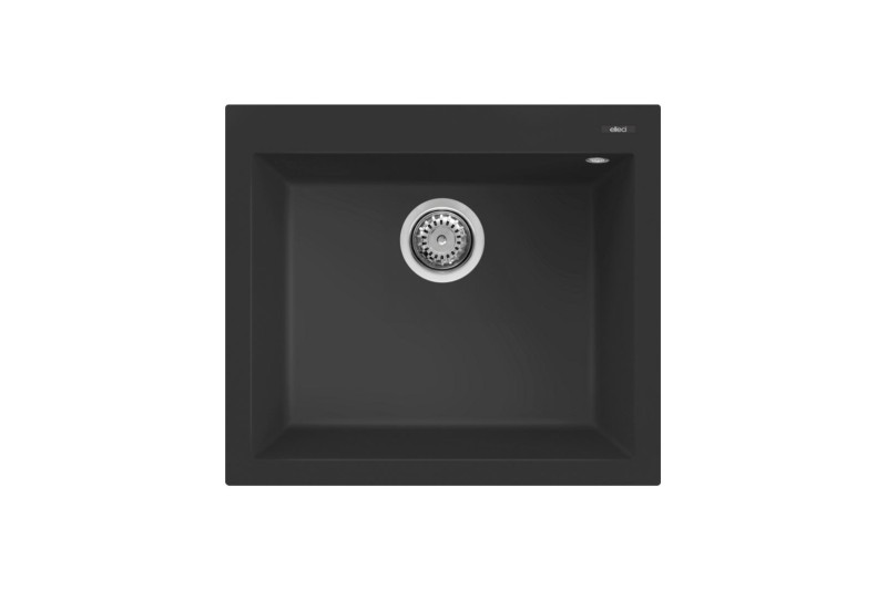 Granite sink  QUADRA 105 57x50 1V NERO 40