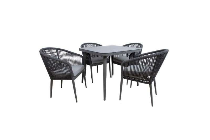 Garden furniture set ECCO table and 4 chairs