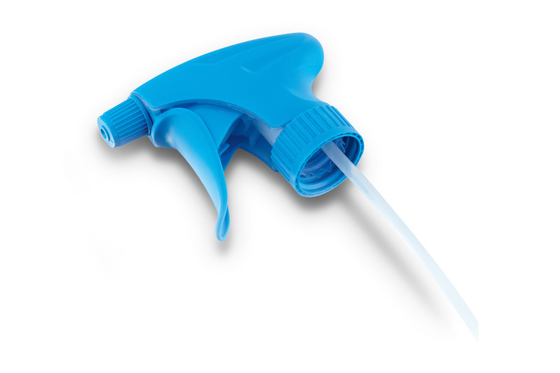 Sprayer, blue with foam nozzle