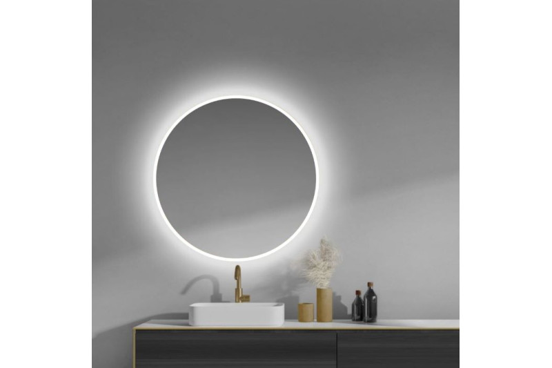 Mirror with LED ESPEJO SHARON ROUND Ø800MM WHITE 4000K