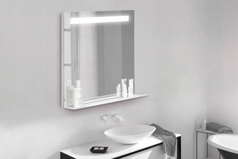 Mirror CAROL 800X800MM white 4000K