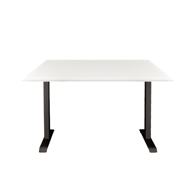 Set of electrically adjustable table: DEXO (black) and...